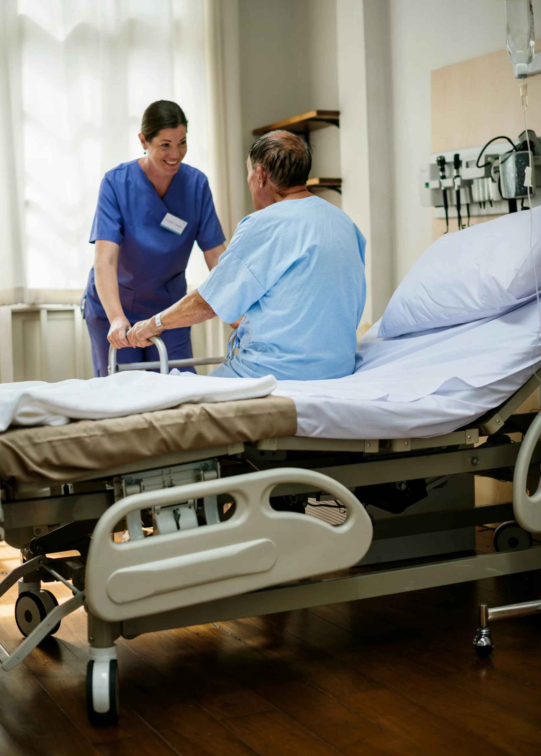 how can I strengthen my legs after being bedridden